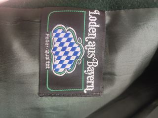 Giacca tirolese Gronenbach beige-verde