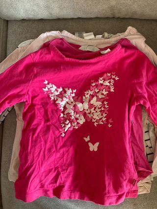 pack Camisetas niña 2A (92cm)
