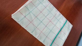 3 Strofinacci/asciugamani vintage in puro lino