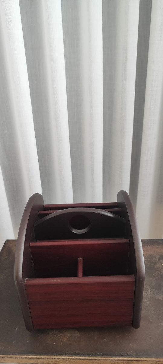 Organizador madera - Porta mandos