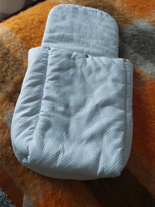 Saco capazo bebé, azul celeste