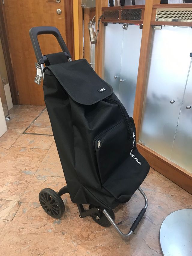 Carro Compra 4 Ruedas - Negro