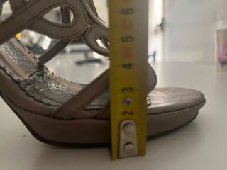 Sandalias Lodi tacón gris - talla 37