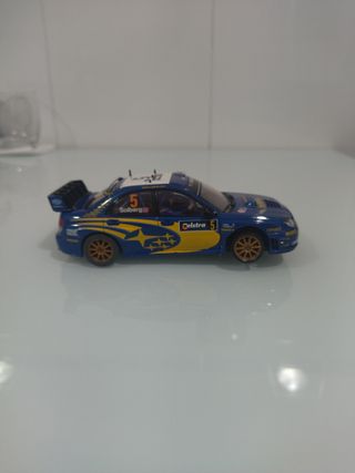 Subaru Impreza scalextric
