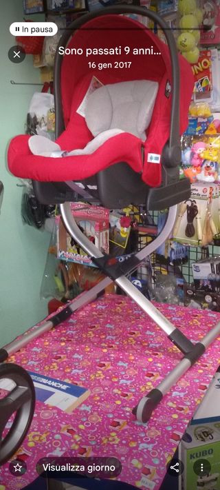 Passeggino Peg Perego Trio rosso