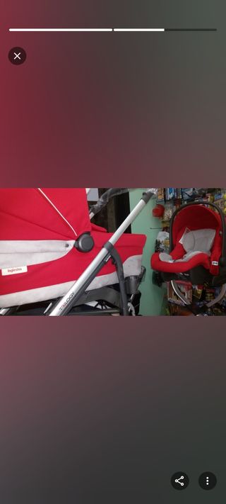 Passeggino Peg Perego Trio rosso
