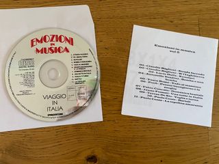 Emozioni in musica artisti vari vol 1 e 2, senza c