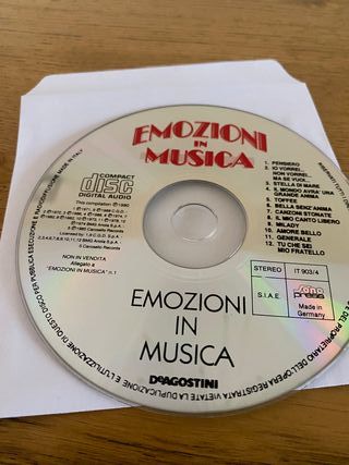 Emozioni in musica artisti vari vol 1 e 2, senza c