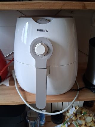 Freidora de aire Philips blanca