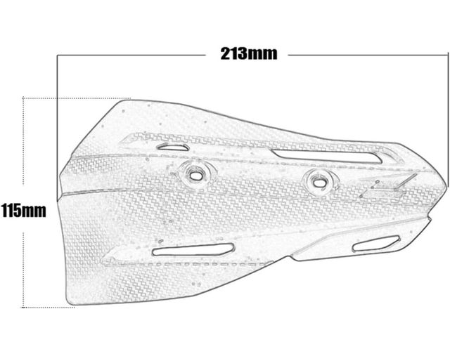 Protector Manos Moto 22mm & 28mm
