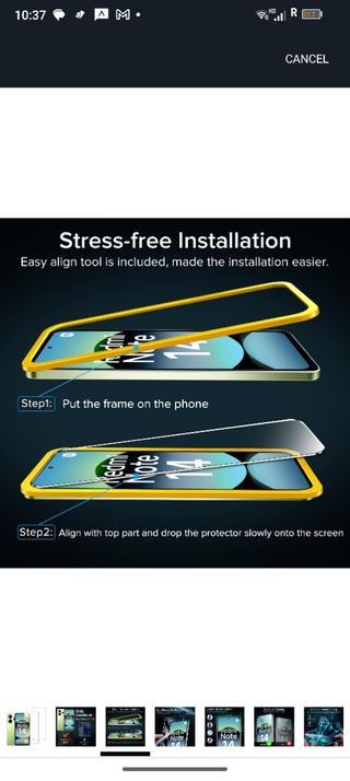 2 protectores pantalla Redmi Note 14 4G