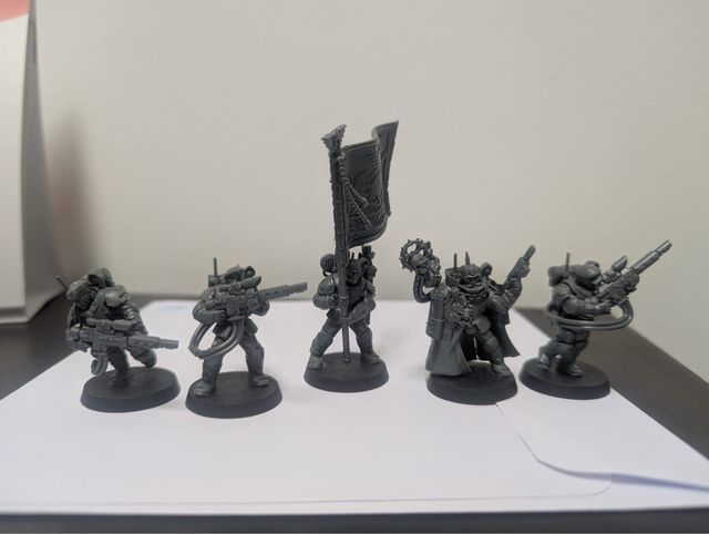 Escuadra de mando tempestus scision Warhammer 40K