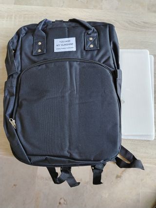 Mochila bebé cambiador