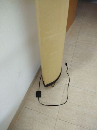 Lámpara pie beige - Decoración