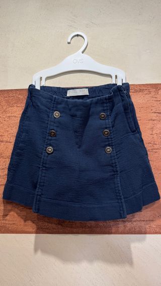 Shorts bambina Zara blu scuro tg. 116