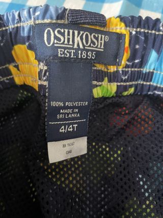 Calções Praia – Criança – 4 anos - Oshkosh