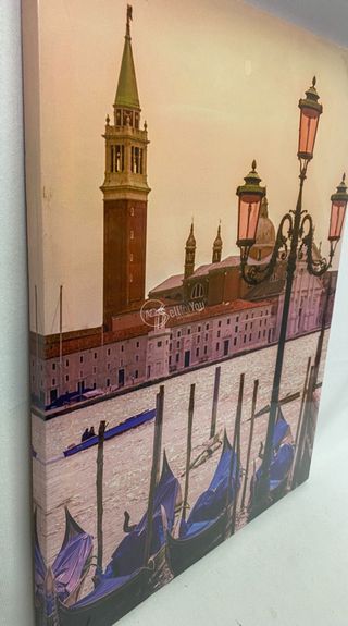 Quadro stampa su tela Venezia 50x40x1,5 cm