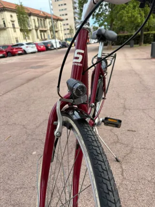 Bicicleta paseo Stream roja
