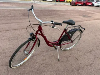 Bicicleta paseo Stream roja