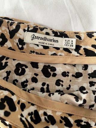 Falda pantalón S Stradivarius