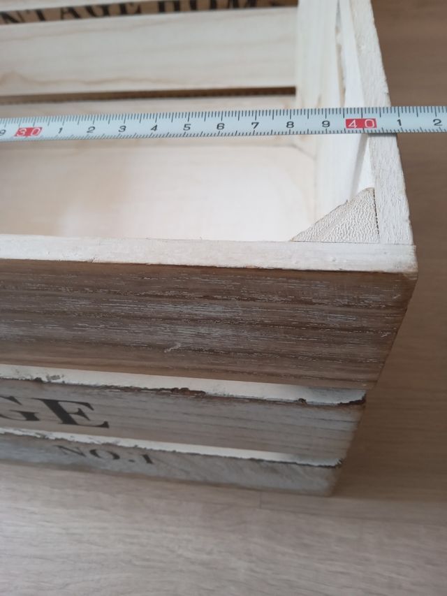 Caja decorativa madera