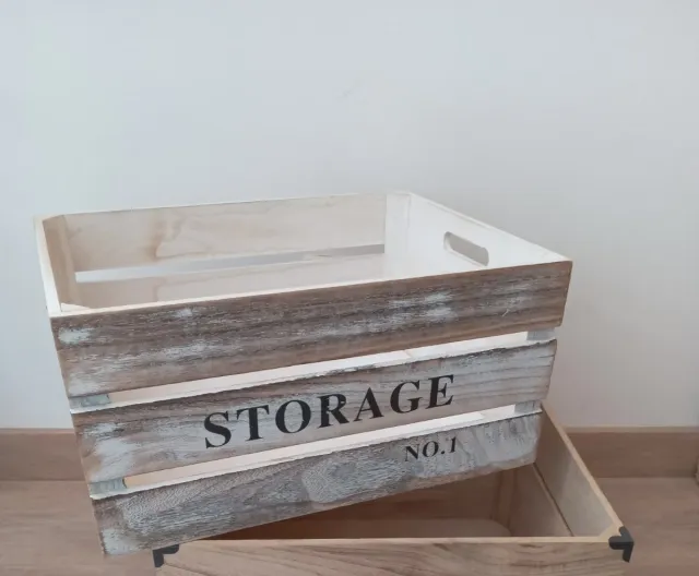 Caja decorativa madera