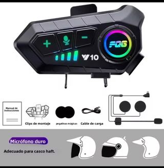 Auriculares Bluetooth V10 para Casco