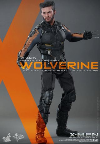 Wolverine Hot Toys 1/6  XMen Days of Future Past