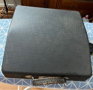 Máquina escribir Patria azul vintage