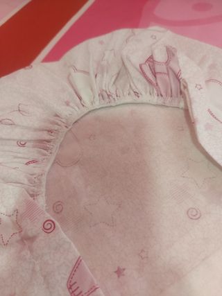 Sábana colchoneta bebé