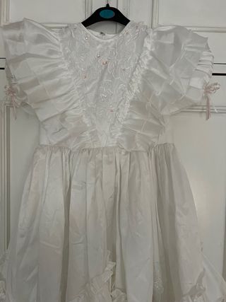 Vestido comunión Luis Calle blanco