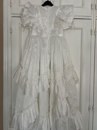 Vestido comunión Luis Calle blanco