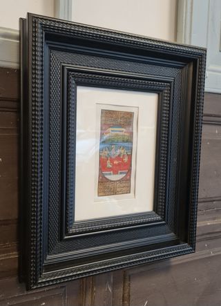 Pintura IndoPersa Harem enmarcada