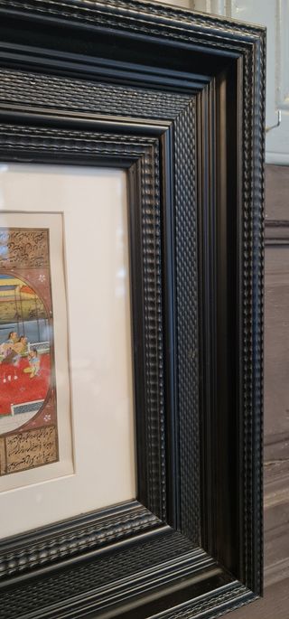 Pintura IndoPersa Harem enmarcada