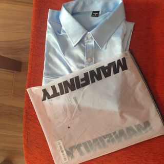 Camisa azul hombre - raso nueva sin estrenar.