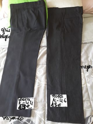 - Pantalones y otros vestir caballerover precios