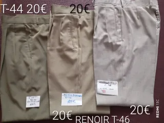 - Pantalones y otros vestir caballero(ver precios)