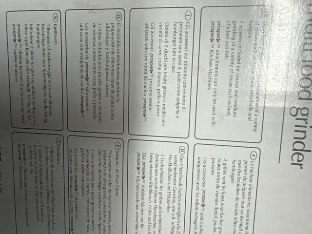 Tritatutto Kenwood Prospero AT281