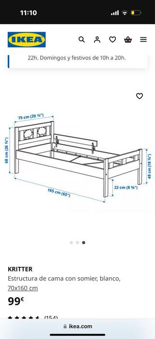 Cama infantil IKEA