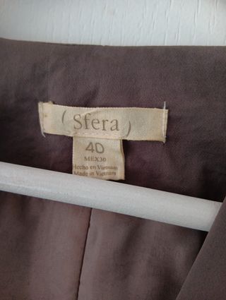 Vestido Sfera marrón - Talla L