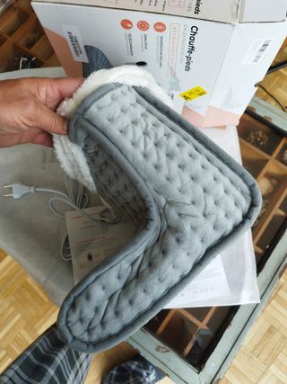 Calentador pies eléctrico - 3 niveles temperatura