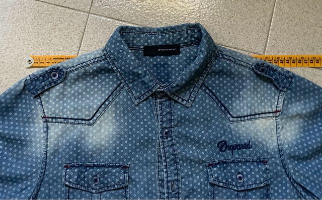 Camicia Dsquared2 denim Tg M