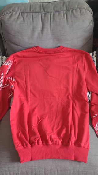Sudadera Tommy Hilfiger roja talla S