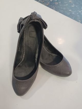 Zapatos grises mujer talla 38