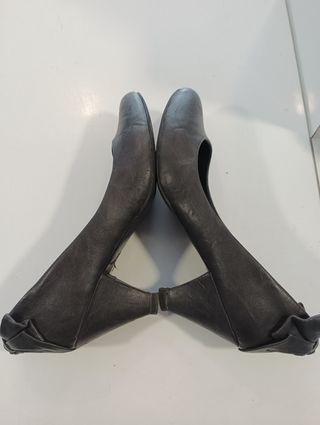 Zapatos grises mujer talla 38