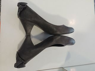 Zapatos grises mujer talla 38