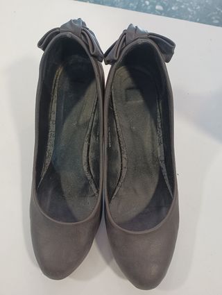 Zapatos grises mujer talla 38