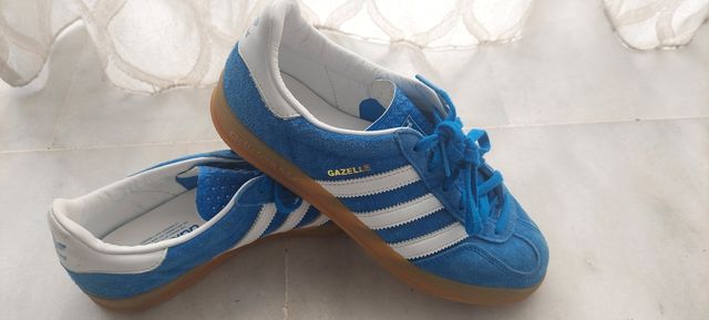 Zapatillas Adidas Gazelle Azul electrico