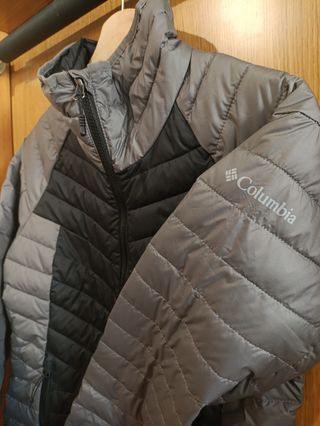 Chaqueta Columbia Powder Lite II - Negro/Gris