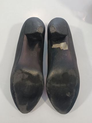 Zapato tacón negro mujer talla 38
